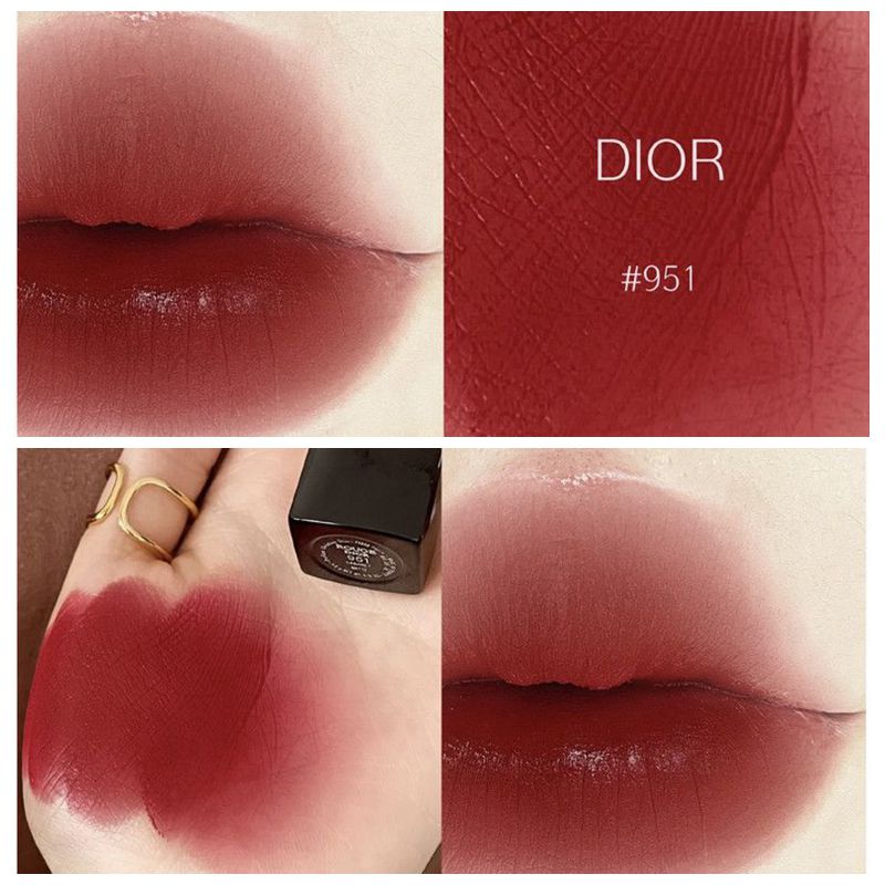 Dior 全新迪奧藍星唇膏 951 醉人暖紅