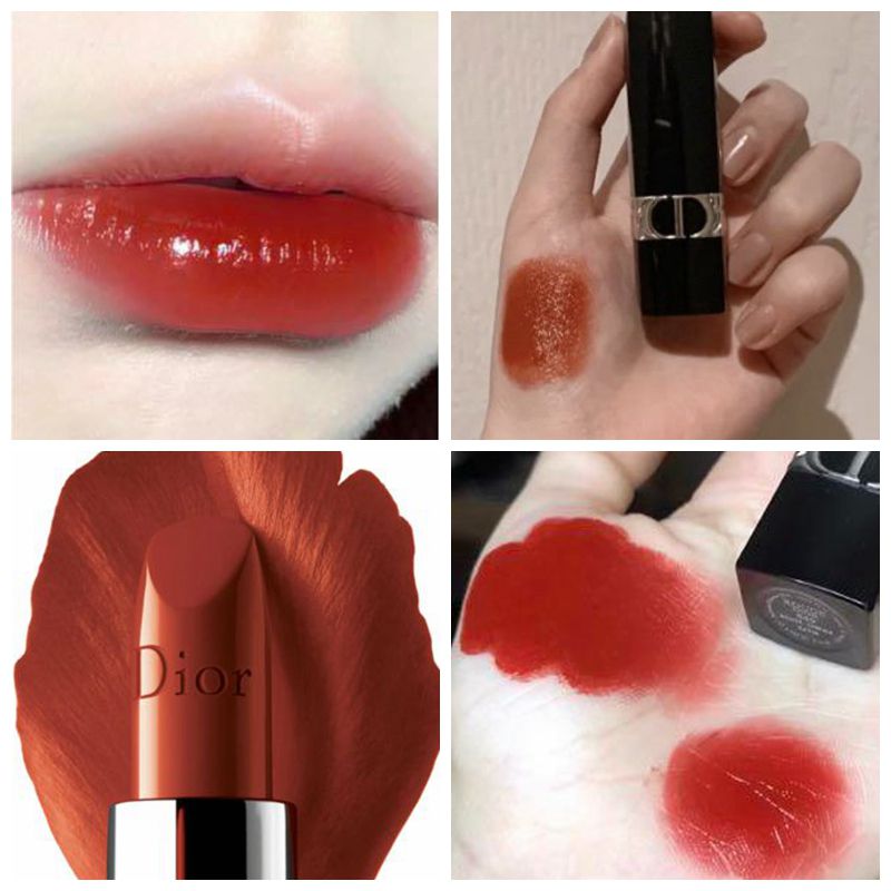 Dior 全新迪奧藍星唇膏 849 楓葉紅棕